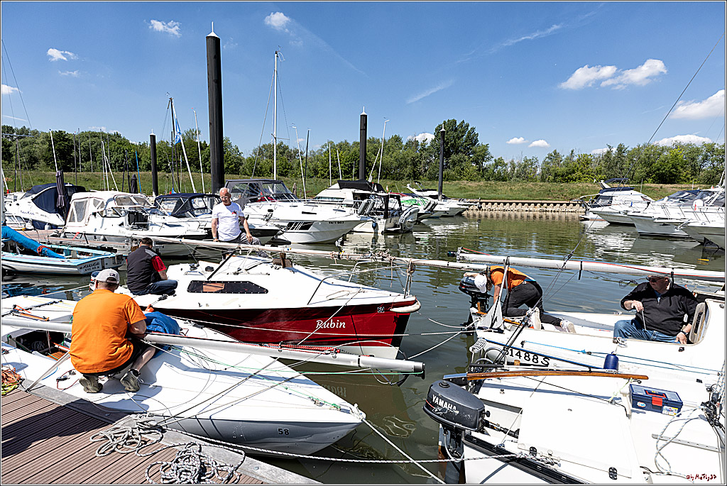 100 Jahre Rheinwoche 2022 - Einkranen Club fuer Wassersport Porz e.V. 1926, 02.06.2022,
